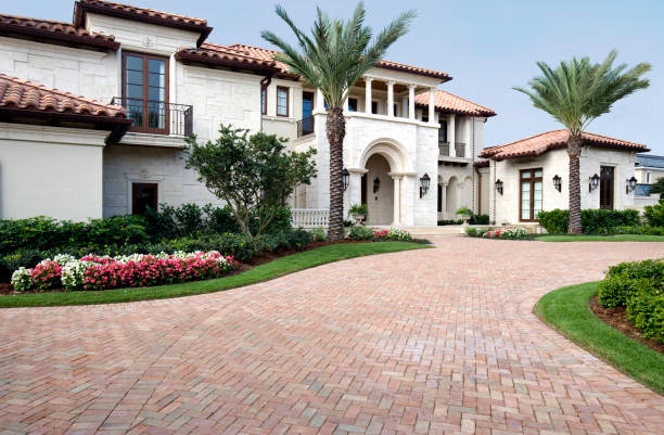 Cobblestone Driveway Pavers in Lewisville, TX